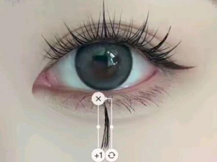 p睫毛细节教程|弯睫毛教程
#醒图 #醒图创作者 #睫毛画法 #p图教程 #眼妆