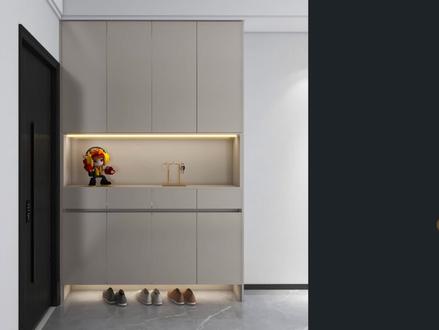 酷家乐免拉手设计 #全屋定制 #鞋柜 #酷家乐教学 #鞋柜免拉手设计