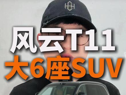 20万预算买大6座SUV,风云T11你一定好看 #奇瑞汽车 #风云T11 #问界m9 #理想l7 #抖音汽车