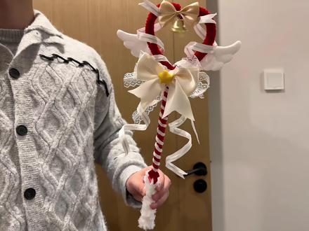 该怎样才能让好朋友刷到 然后亲手给我做这个真爱降临魔法棒呢~#真爱降临 #魔法棒 #手工diy