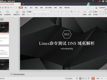 Linux命令测试 DNS 域名解析-nslookup dig #linux命令 #dns域名