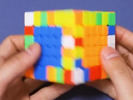 #魔方教程 永骏六阶魔方入门教程 6.拼前八组棱