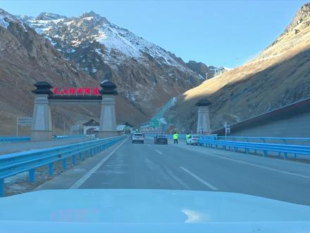 #天山胜利隧道 全程快进无删减穿越世界第一长高速隧道——天山胜利隧道!#第一视角 #追飞机的人