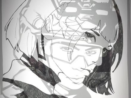 这期是我定制的cp局#威龙 #麦晓雯 #三角洲行动 #绘画