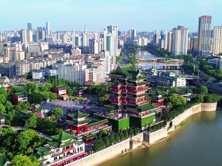 南昌无人机飞行随报随飞报备攻略请收好! #无人机新规解读 #南昌 #无人机报备 #滕王阁