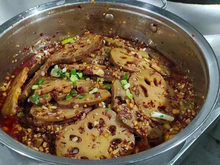 麻辣藕家庭版,常德厨子制作分享,操作简单一看就会