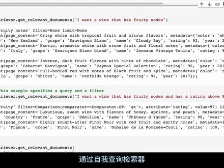 Langchain系列教程-高级RAG-自查询检索 #langchain #人工智能技术 #AI #RAG
