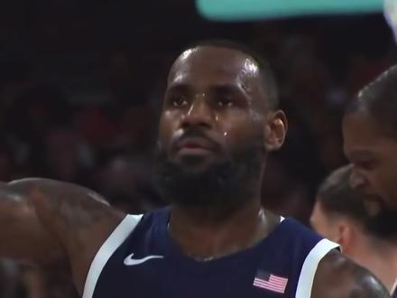 “有詹有杜 游戏结束”#美国男篮大胜塞尔维亚男篮 #詹姆斯 21分准三双 #杜兰特 9中8,三分5中5,23分