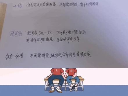 信件寄出的方式的区别#邮政 #文案 #抖音小助手 #信件 #你学废了吗 #寄信 #关注 #抖音 #学习 #写信