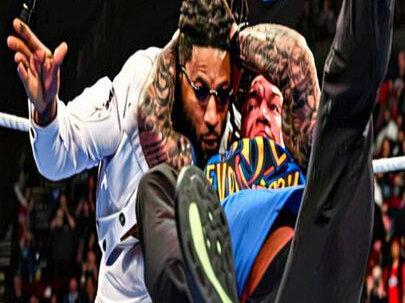 最新一期SD,兰迪势必拿下摔角狂热胜利,RKO特里克! #WWE #兰迪奥顿