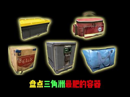 盘点三角洲最肥的容器! #三角洲行动 #三角洲猛攻节活动攻略 #翻译翻译什么叫猛攻