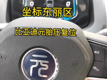 #靓车坊汽修为您保驾护航 @抖音小助手 比亚迪元胎压复位