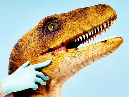 各种恐龙之间的捕食关系 #科普 #科普一下 #涨知识