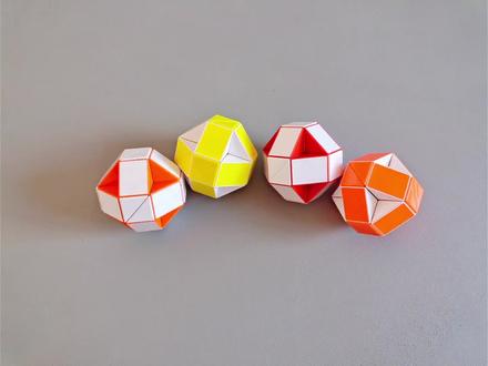 魔尺球的炫变,学会变球可以尝试哪些造型呢? #魔尺