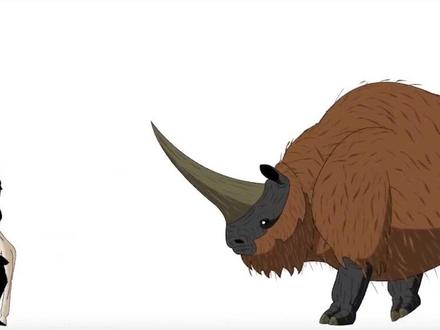 #史前巨兽 新生代动物大小比较