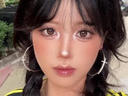 8分钟亚裔妆全妆跟练 扁平脸速来趁暑假逆袭#亚裔妆容 #妆容教程 #新手化妆教程 #澜柏美瞳 #澜柏千金玛德琳棕