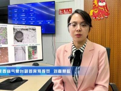 大年初七西安鹅毛大雪闪现 听天气首席解读 #首席说天气 #科普 #西安 #大雪 #解读