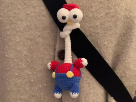 无时无刻系在包上#玩个很新的东西 #钩织#礼物#冰河世纪