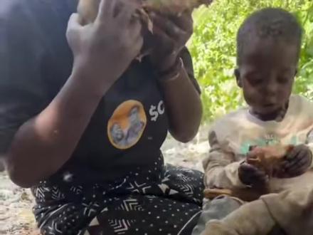 美好的一天从早餐开始#哈扎比大山里的原生态