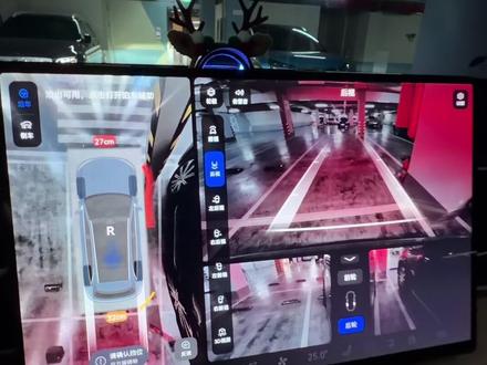 问界M7、小米YU7倒车影像对比 #小米YU7 #问界M7