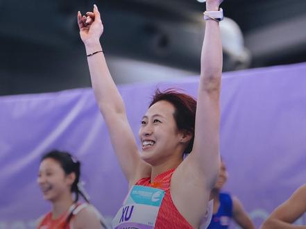 回顾丨#2026年亚洲室内田径锦标赛 女子60米决赛,许佳璐7.28秒创PB夺冠#98跑
