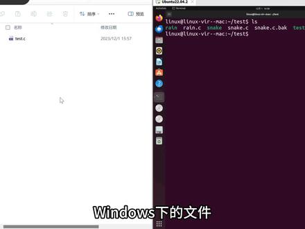 Windows/Linux下的文件有什么区别呢? #Linux #计算机 #c语言 #文件 #一分钟干货分享