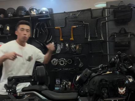 谁说巡航车后座不舒服?CU530改造来了#机车 #无极cu530 #cu530 #无极cu530改装