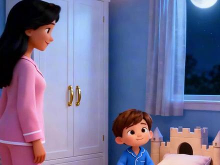 小孩子晚上不睡觉,还蹦蹦跳跳,就给大灰狼打电话,大灰狼喜欢抓晚上不睡觉的小孩子#不听话的小孩 #育儿经验分享 #父母必看系列