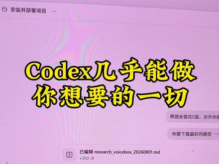 codex才是普通人的天花板 还没有用上codex,要想尽一切办法用上#codex