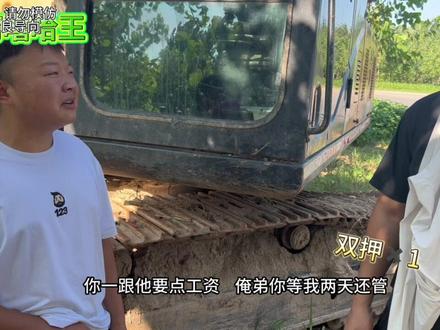 以为老二是生活所迫,没想到是自甘堕落@至尊-胖宁 @二老板 #挖挖机的日常 #卧龙凤雏 #沙雕日常