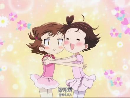 两个萌物#金牌得主 #结束祈 #三家田凉佳 #萌物 #金牌得主动漫