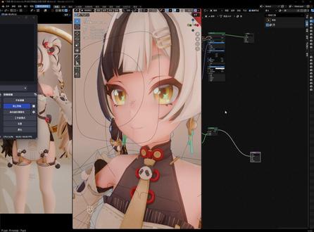 Blender人物皮肤材质制作2 摸之屋里有我传的所有人物模型
#Blender #blender教程 #教程 #二次元 #琉音