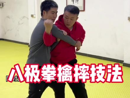 上使叼抱,中使挤靠,下使埋根#八极拳 #国家级非物质文化遗产 #八极拳唐强