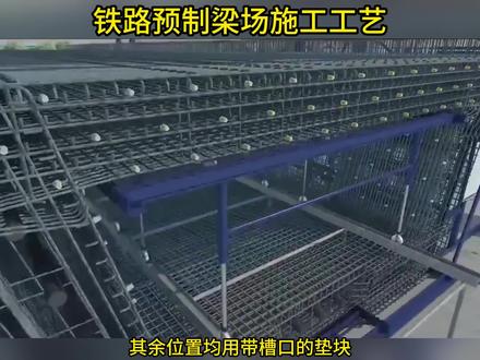 预制箱梁施工工艺(第三集) 预制箱梁钢筋绑扎及吊装#桥梁工程 #施工工艺 #施工工艺 #土木工程