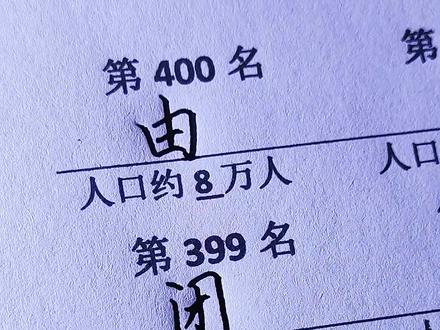 中国人口百大姓氏排名(第十期),看看你的姓氏排第几?#百家姓 #传统文化季