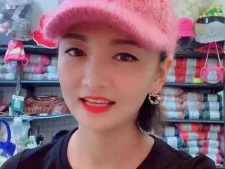 水草花马尾帽教程三#我要上热门 #手工编织 #帽子