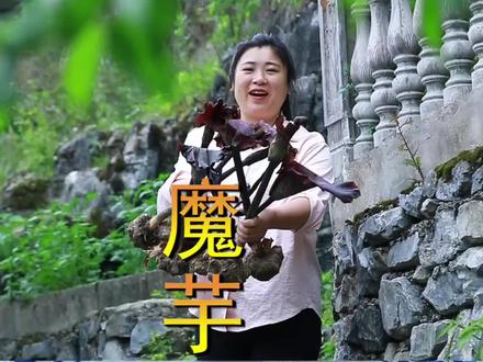 他们说做魔芋豆腐是不能讲话,不然很难成功#魔芋豆腐 #美食分享