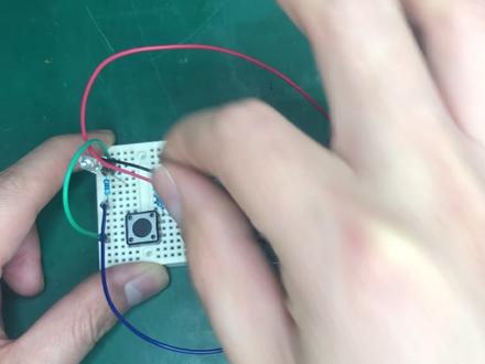1个按键和1个LED灯,或许是最简单的Arduino输入、输出演示了 #新知挑战赛