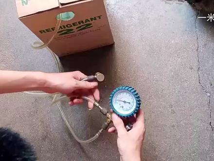 安装师傅不说秘密,空调加氟前正确排空方法,超简单新手一看就会 #电器维修 #空调制冷空调维修 #制冷设备