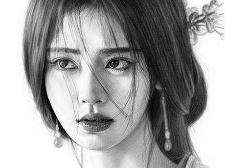 老师,能画一下鞠婧祎吗? #手绘 #画画 #鞠婧祎