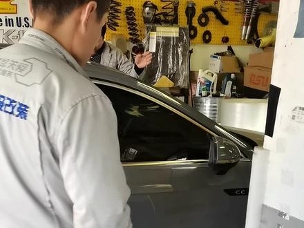 大众CC猎装,改三箱款包围套件