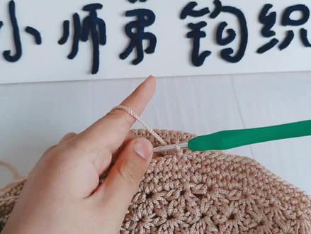 夏凉帽手工制作粗冰丝茉莉花大檐帽适合女士户外沙滩公园海边旅游散步#钩针教程 #爱生活爱编织 #手工diy #做手工我是认真的 #好东西一起分享给大家