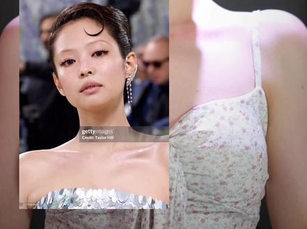 jennie metgala鎏光人鱼妆妆教#jennie #仿妆 #metgala