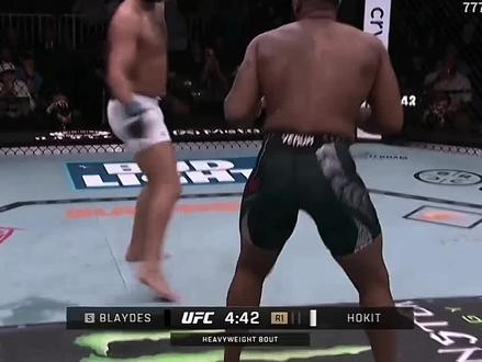 ufc重量级最炸裂的比赛!#霍基特#ufc327