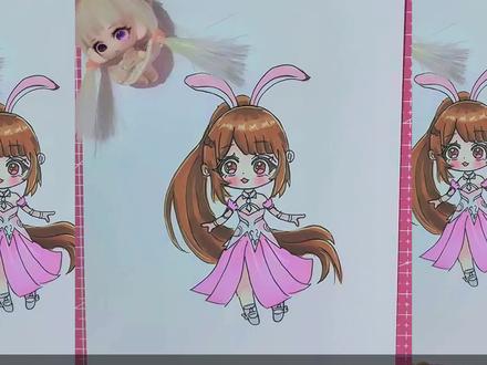 你们要的小舞简笔画来啦 #小舞 #简笔画 #马克笔绘画 #斗罗大陆 #Q版手绘