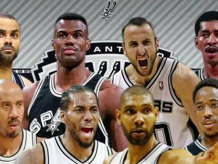 马刺队史最强阵容配置 #马刺队 #nba #邓肯 #最强阵容