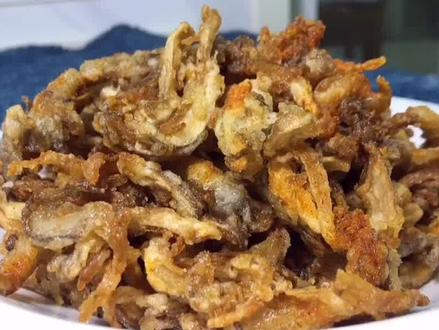 炸蘑菇到底用面粉还是淀粉?大家都做错了,看饭店大厨如何做的 @抖音小助手 #在家做美食 #美食教程