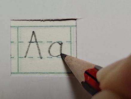 一年级下册,音序字母表书写Aa——Gg#云上大课堂