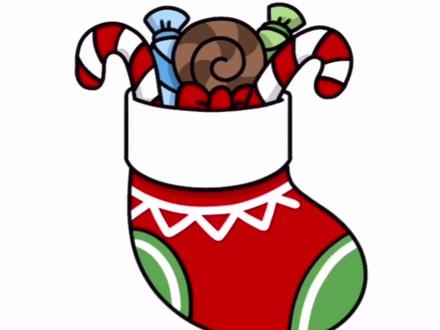 圣诞袜来啦~#好物推荐#简笔画#一起学画画 #可爱简笔画#儿童简笔画#零基础学画画 @DOU+小助手