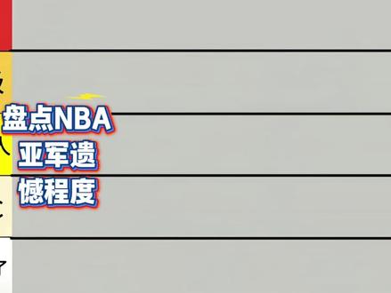 盘点近七年NBA亚军遗憾程度 #NBA总决赛 #凯尔特人 #巴特勒 #文班亚马 #NBA